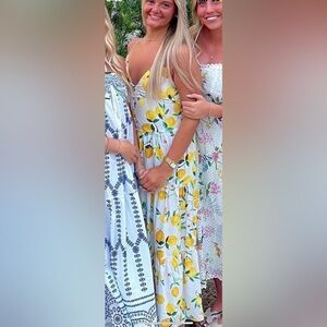 H&M Yellow Floral Dress